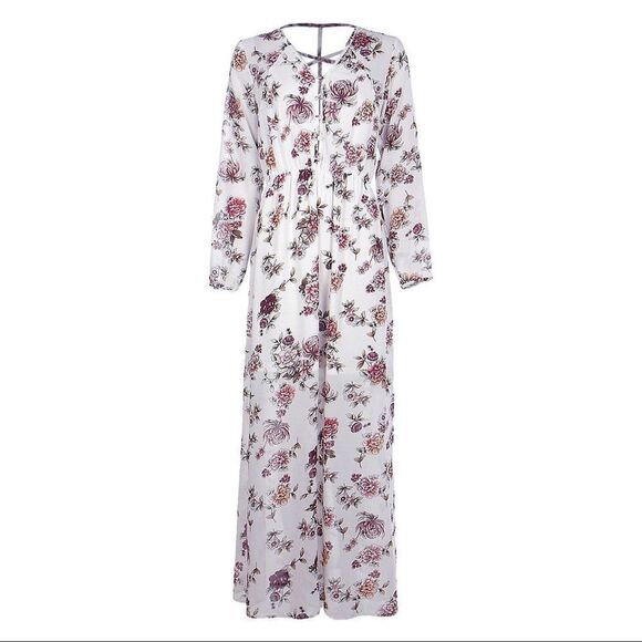 ✨Marlin Floral Cage Back Maxi Dress✨ - Picture 4 of 7